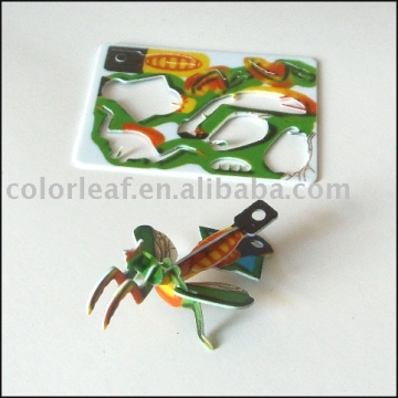 Insect Puzzle  Cards