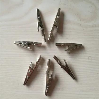  Battery Clips Alligator Clamps Crocodile Clip Connectors 