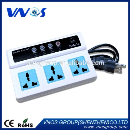 Smart GSM remote control plug GSM socket