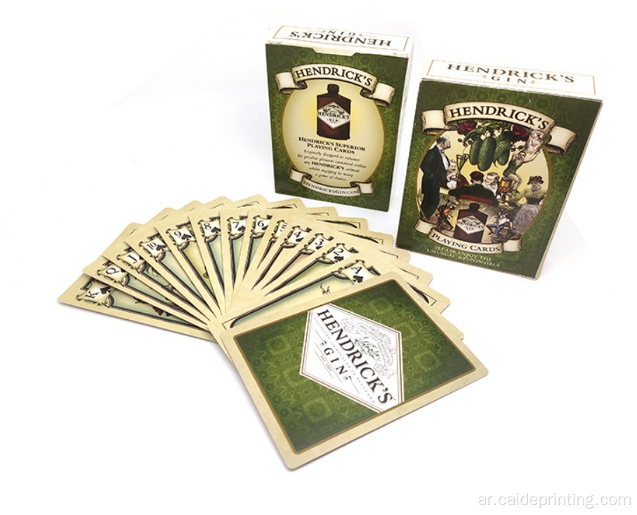 بطاقات البوكر المخصصة للطباعة البلاستيكية بطاقات لعب برايل