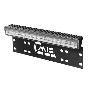 15" 54W LED Light Bar with Bracket for Jeep - Car License Plate Auxiliary Lamp