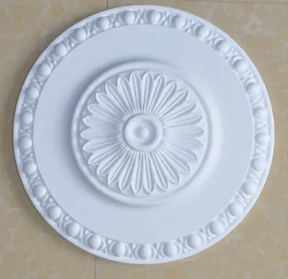 Stylish Egg Type Polyurethane Ceiling Rose