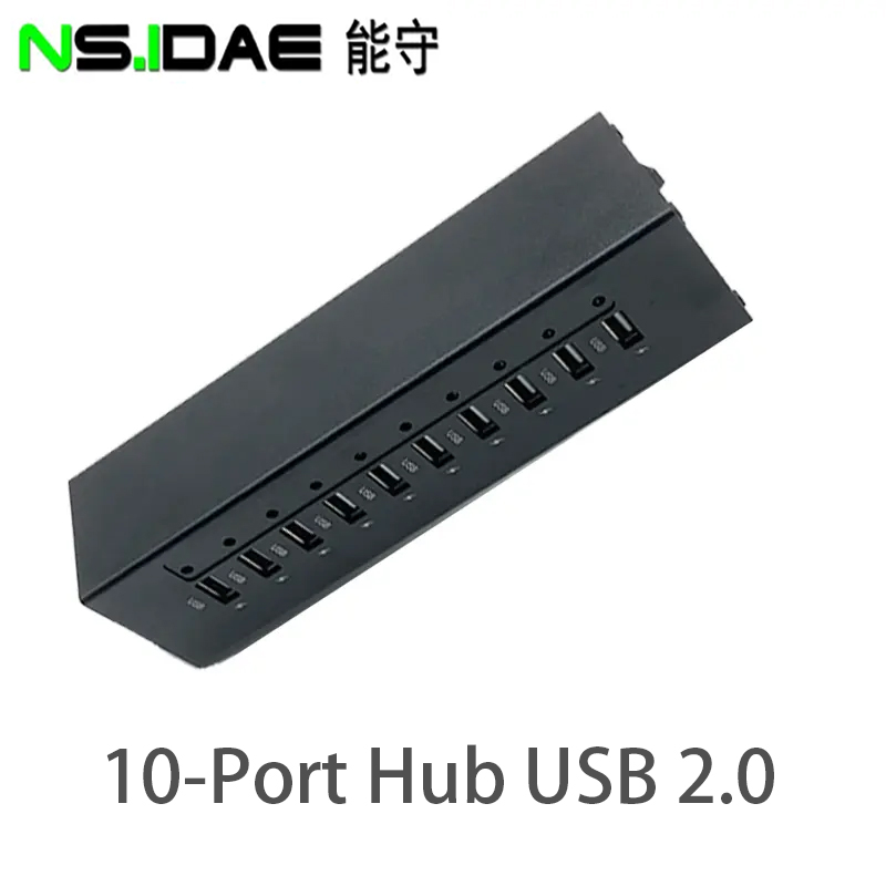 작은 직사각형 휴대용 USB2.0 허브