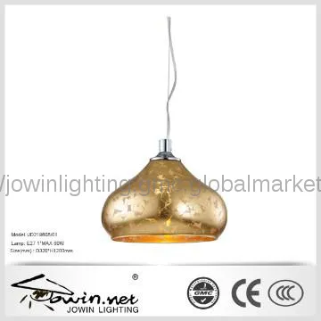 Heart Shaped Glass Pendant Light