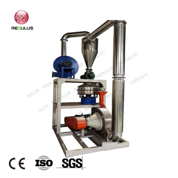 HDPE LDPE Granules Small Flakes Pellets Reprocessing Pulverizer Machine