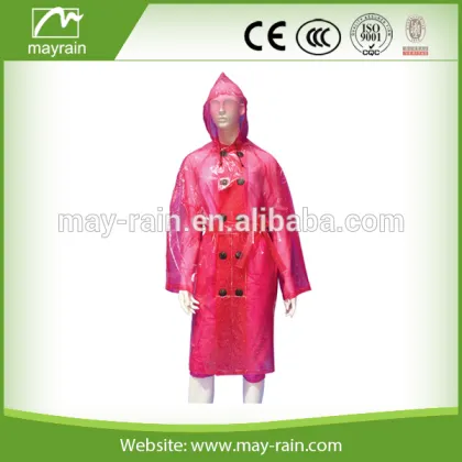 Alibaba raincoat pvc raincoat 1054 rain coat