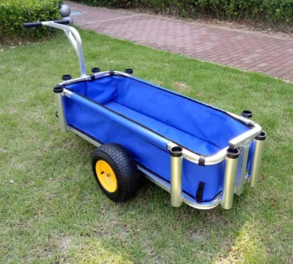 Pneumatic Wheel Lightweight Fishing Cart