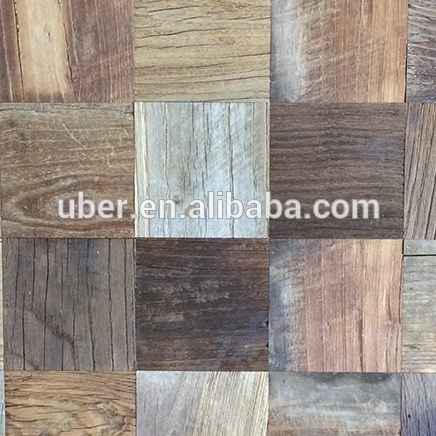 Reclaimed Elm Versailles Wood Flooring/Engineered Old Elm Mosaic Flooring