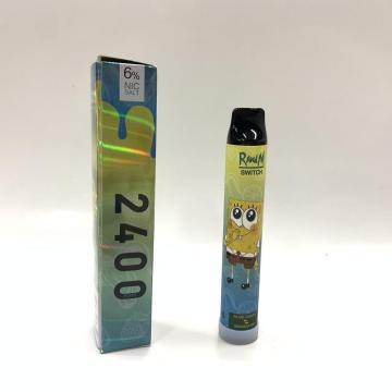 Einweg-E-Zigarettenstift-Blätter wiederaufladbar