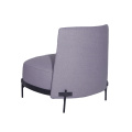 Modern Style Grey Fabric Tape Chair