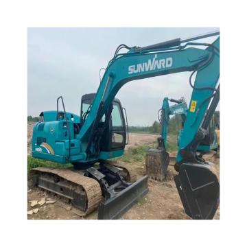 Tweedehands graafmachine machine sunward swe 90 kleine crawler graafmachine goede prijs te koop