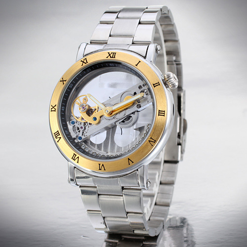 316L Stainless Steel Tourbillon Automatic Mens Watch
