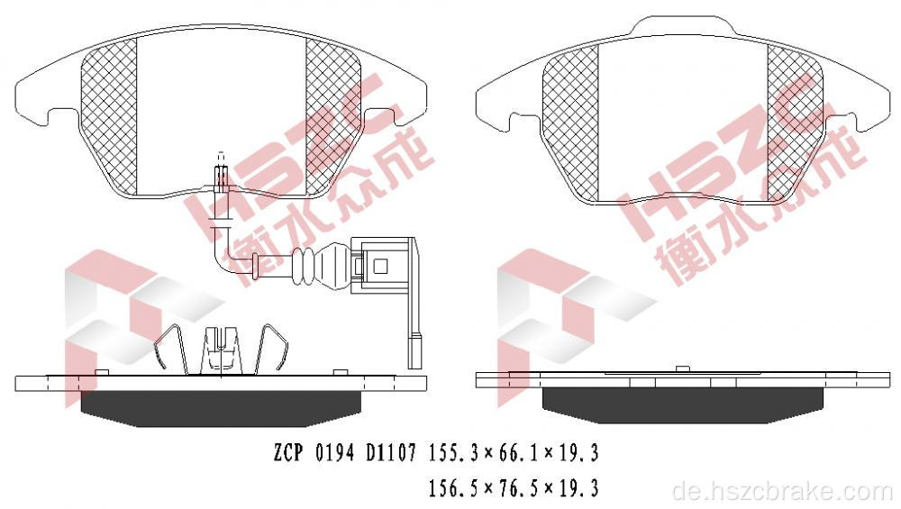 FMSI D1107 Auto Keramikbremspad für VW