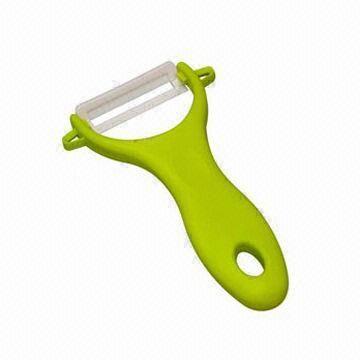 Peeler, Ideal for Promotional Gifts Purposes, Made of Plastic/2Cr13 Stainless Steel/Ceramic