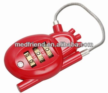Heart shaped Cable Lock