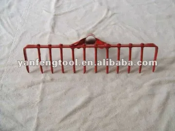 Railway Steel Rake Head R002-16