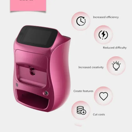 Professional Cheap 3D Art Nail Printer with Digital Screen