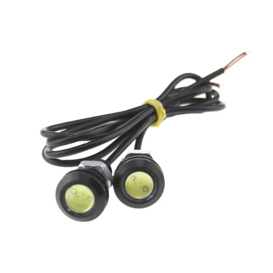 9W 18mm LED Eagle Eye Light for Car Fog DRL Daytime Reverse 12V 24V