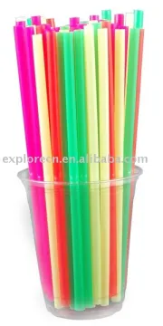 plastic drinking straw for drink promotion