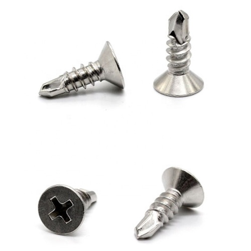 flat self drilling screw for carbon steel