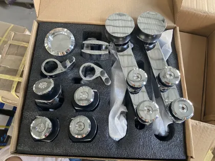 sliding door rollars zinc alloy barn door hardware