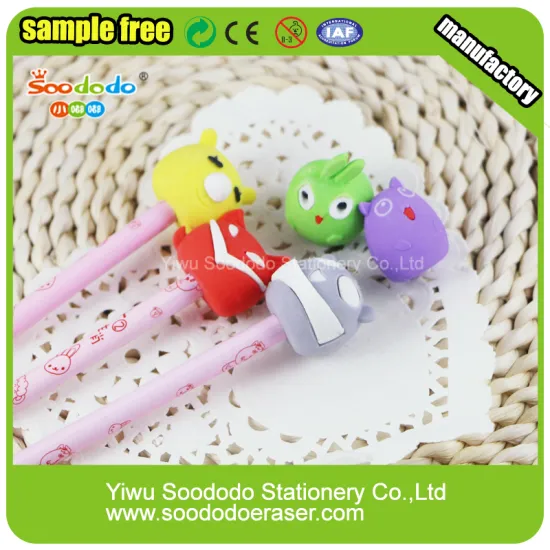 Pencil topper eraser mini stationery