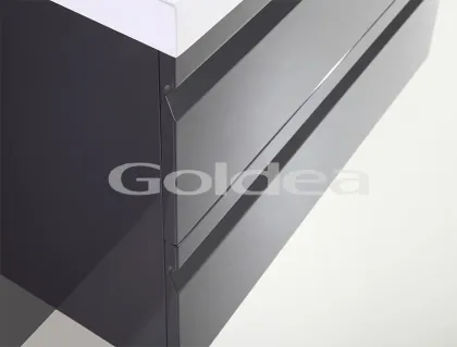 Polyurethane Finish Vanity Cabinets Millwork Plant