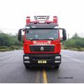 Sinotruk 4x2 Emergency support refrigerated truck