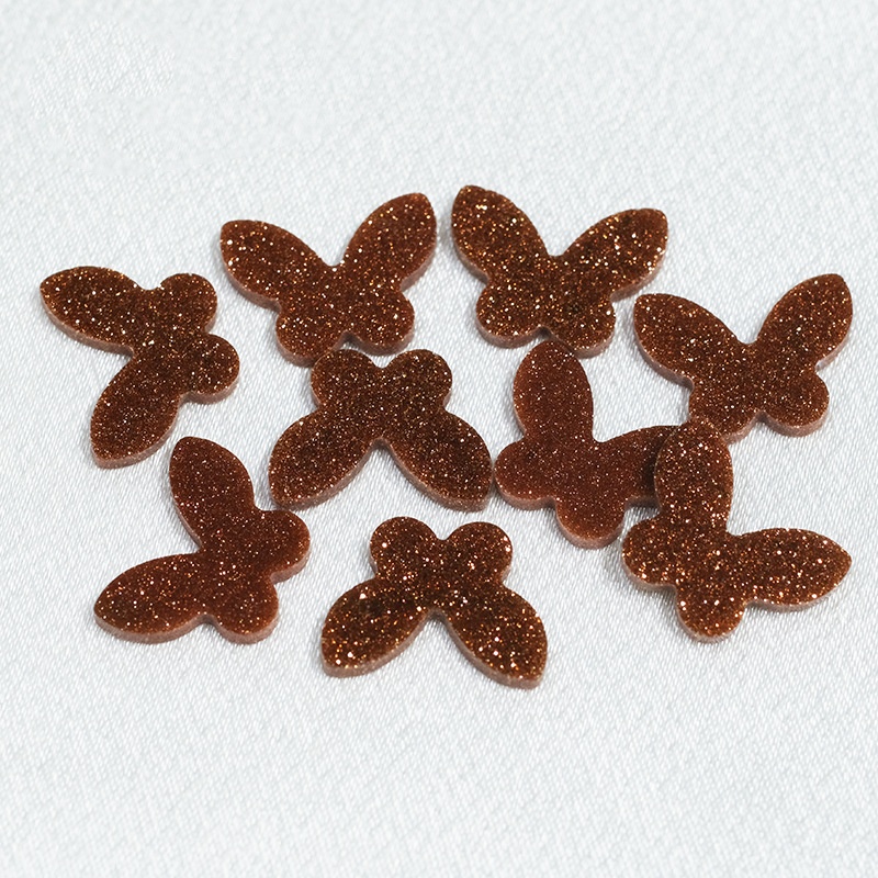 Butterfly Shape Cut Yellow Sandstone