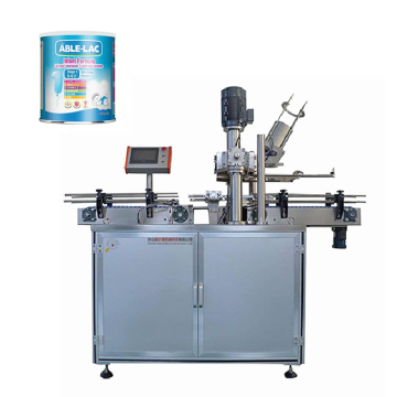 High Efficient Packing Dry Spice Milk Powder Tin Can Capping Machine
