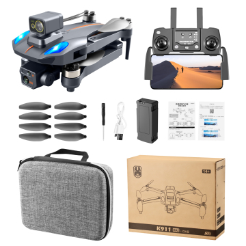 20 Minutes Long Flight Duration Battery Life 1.2KM Radius 8K ESC Dual Camera Smart Return K911 Max Professional RC GPS Drone