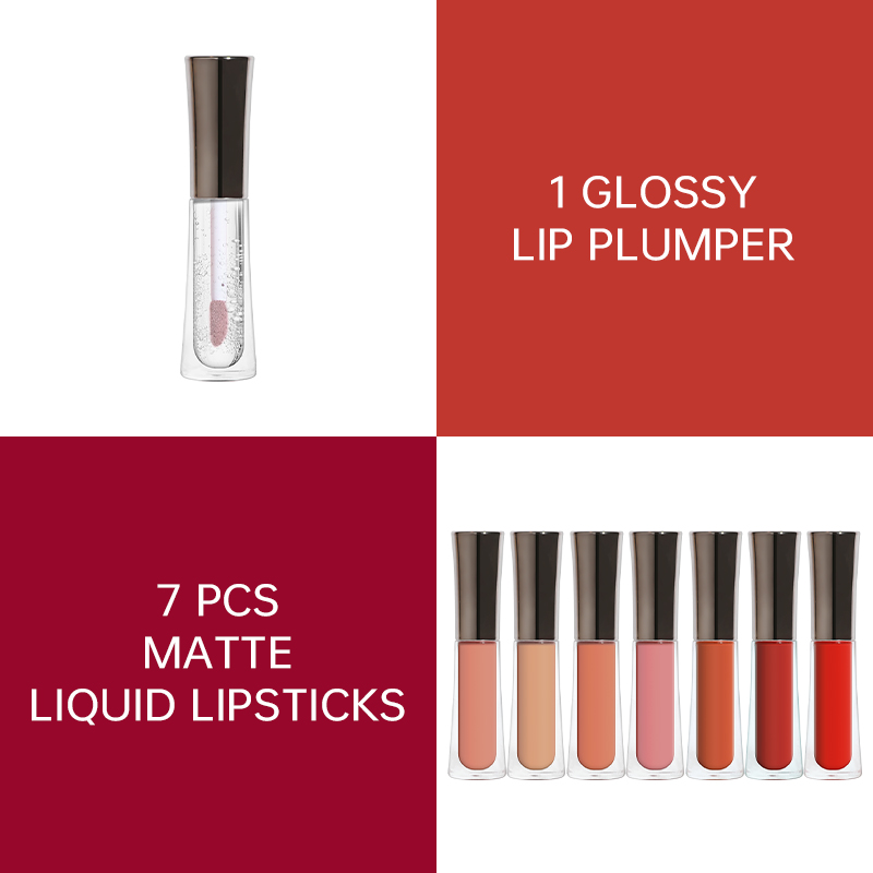 Lips Makeup Lipgloss Private Label LOW MOQ NO LOGO Long Lasting Waterproof Velvet Matte Lip gloss
