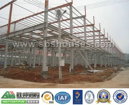 fast built, low cost PEB steel warehouse, office building