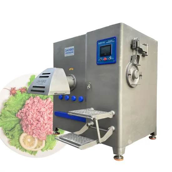 Factory Price Frozen Meat Grinder Double Auger for Meat Patties