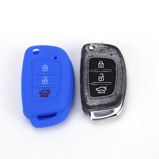 Silicone key fob cover for hyundai sonata