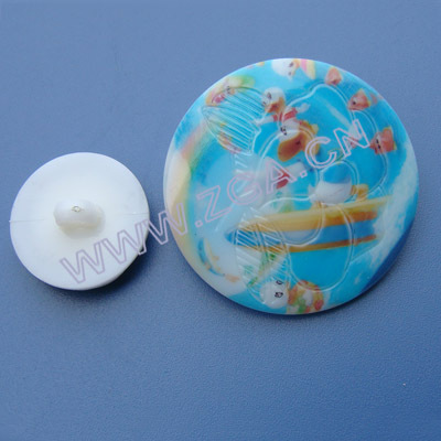 printing plastic  button ,resin button,cloth button