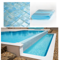 High hardness swimming pool glass mosaic tile