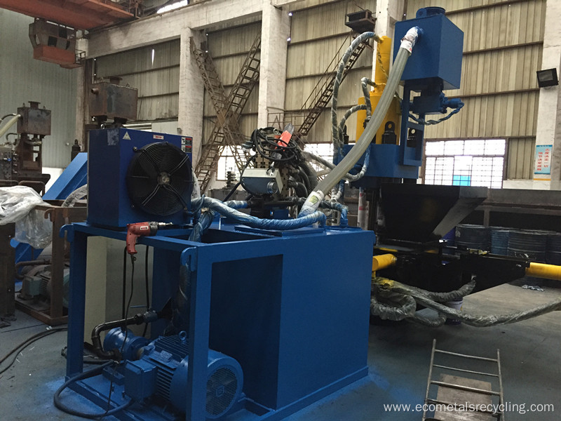 360ton Automatic Aluminum Profile Scrap Briquette Machine