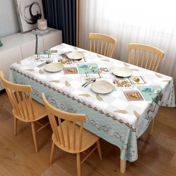 New jewelry design PU printing tablecloth fabric backing