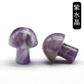 Mushroom Chakra 2cm Stones Natural Healing Crystals Agate Quartz Balancing Reiki Yoga Flower Pot Fish Tank Decoration