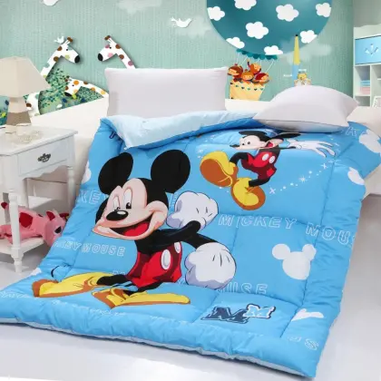 Fleece baby set children bed duvet cover