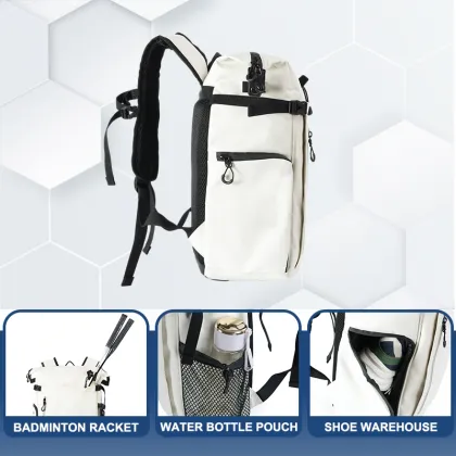Lightweight Badminton Racket Backpack for Players