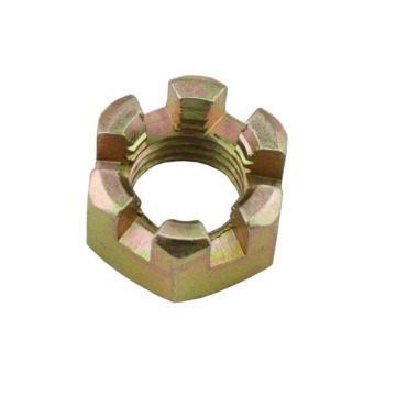 Zhixin Factory: Wholesale Supplier of Carbon Steel Hexagon Slotted Nuts and Crown Nuts