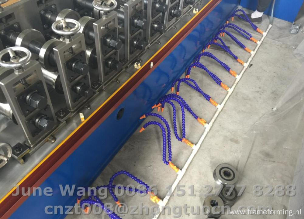 Galvanized steel strut channel making machine