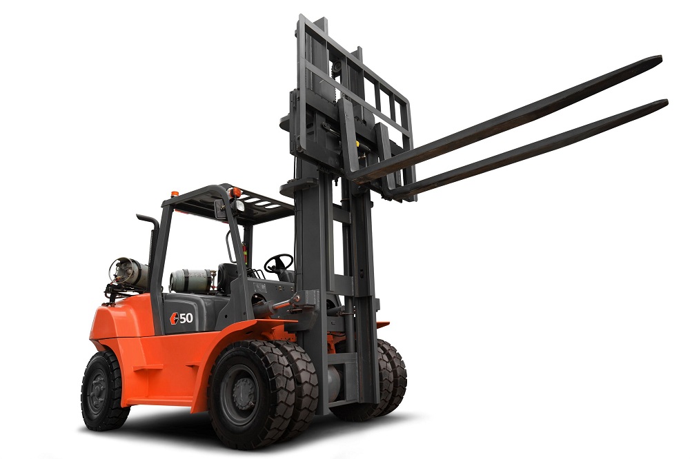 Forklift With Double Air Filter