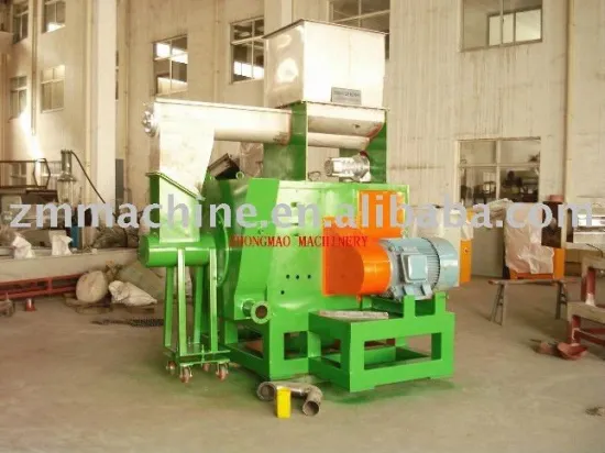 waste plastic agglomeration machine