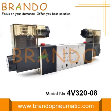 4V320-08 5/2 Way Airtac Type Pneumatic Solenoid Valve