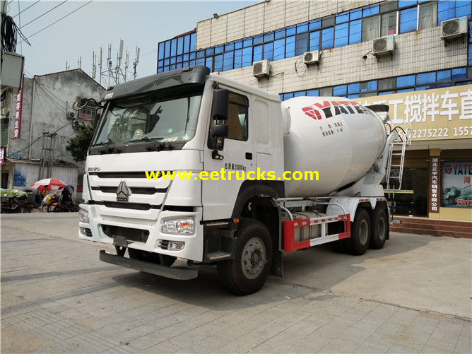 380hp 5ton Cement Mixer Trucks