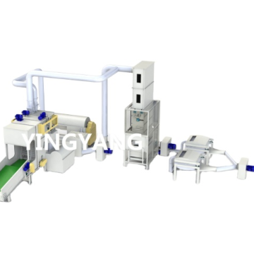 Ball Fiber and Opened Fiber Pillow Filling Production Line