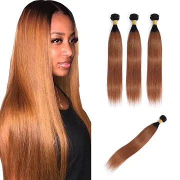 T1B30 Wholesale Cheap China Cuticle Aligned Virgin Hair Weaves Ombre Brown Peruvian and Brazilian Human Hair Raw hair bundles